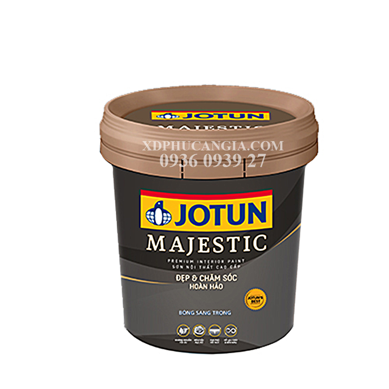 SƠN NƯỚC NỘI THẤT - JOTUN MAJESTIC ĐẸP VÀ CSHH ( BÓNG) 5L/THÙNG