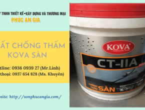 NHỮNG ĐIỀU BẠN CẦN BIẾT VỀ THƯƠNG HIỆU KOVA VÀ CHẤT CHỐNG THẤM KOVA