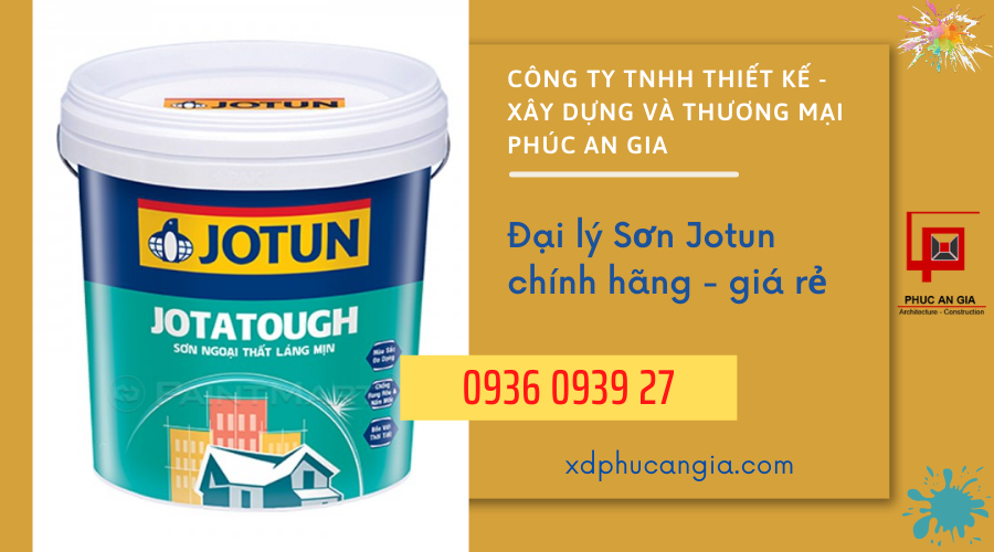 ĐẠI LÝ CUNG CẤP SƠN JOTUN CHÍNH HÃNG GIÁ RẺ TẠI TPHCM – PHÚC AN GIA