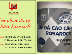 ƯU ĐIỂM VƯỢT TRỘI TỪ DÒNG SƠN PHUN ĐÁ TỰ NHIÊN ROSAROCK